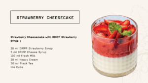 resep dripp strawberry